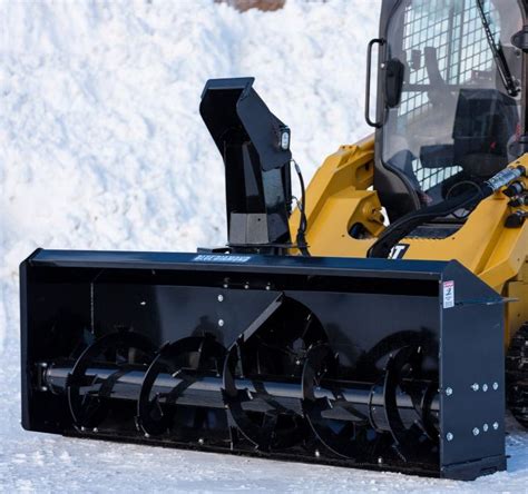 hoover metals snow blade for skid steer|Snow Blower Farm Attachments For Sale .